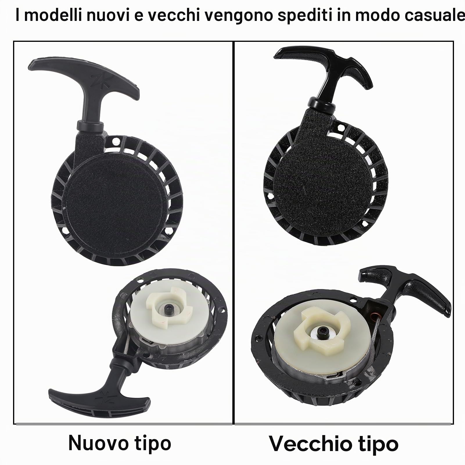 Avviamento a Strappo Facile, Avviamento a Strappo in Alluminio per Mini Bici di Sporcizia Tascabile Minimoto ATV Quad