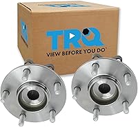 Vista 185 de Conjunto de buje y rodamiento de rueda trasera izquierda y derecha TRQ 2 piezas Compatible con Mazda CX-9 2007-2015 Todo Tracción