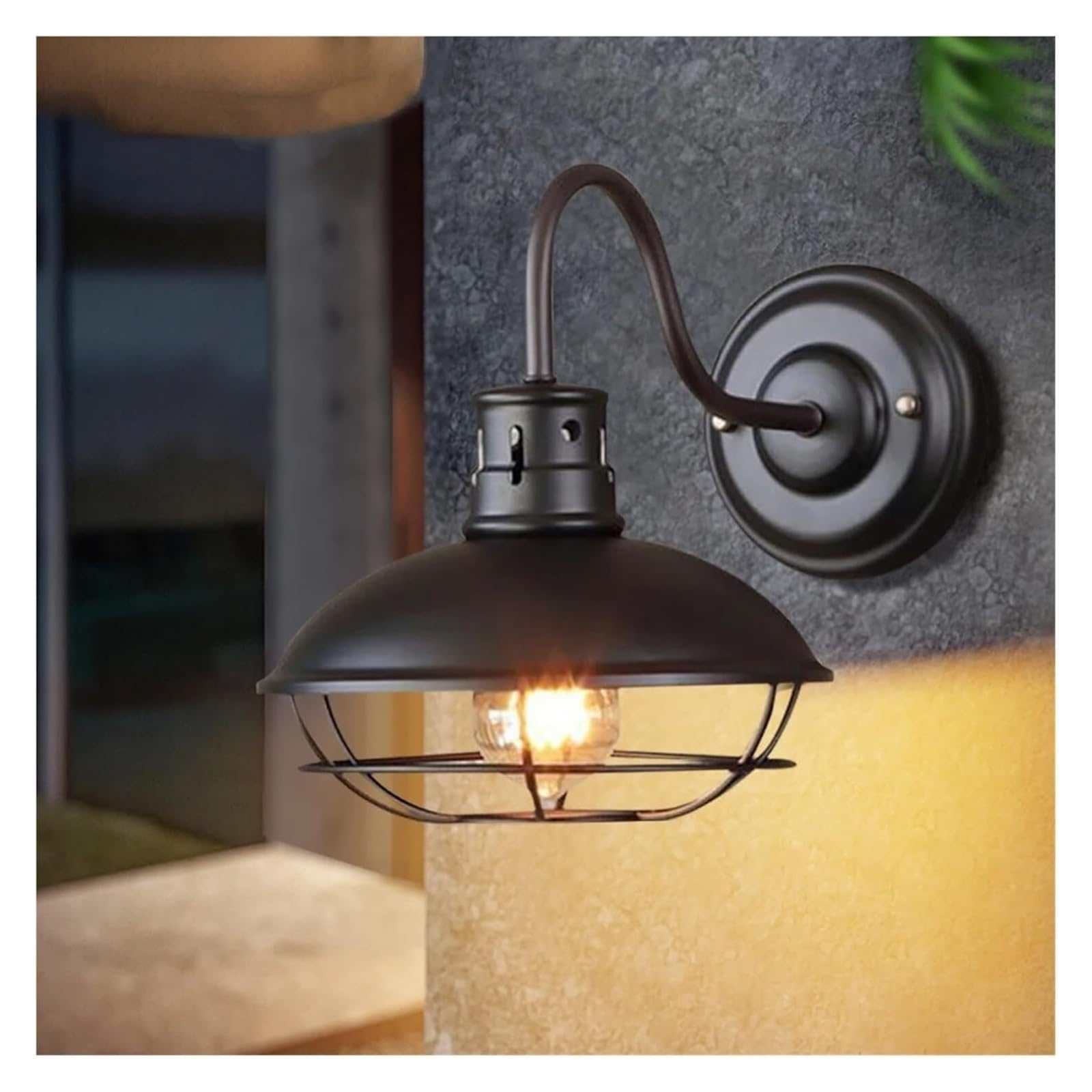VDOQTLJT Garden Lights Outdoor Wall Lamps Industrial LED for Residential Porch & Hallway Doorways & Gates Patio Sconce Chandeliers