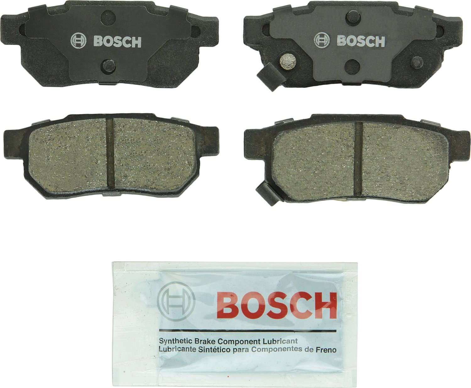 Bosch Automotive BP1078 QuietCast Premium Semi-Metallic Disc Brake Pad Set For: Subaru Forester, Legacy, Outback, B9 Tribeca, Tribeca, WRX, Front — view 76