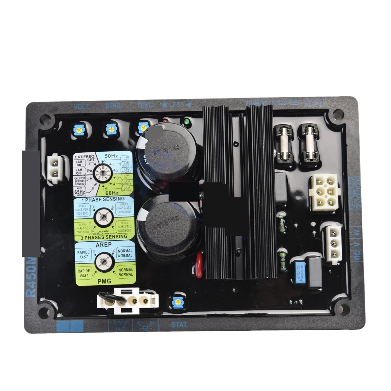 CBRBLCIUL 1pcs R450M AVR Automatic Voltage Regulator 1000KW Generator Stabilizer Spare Part for Alternators