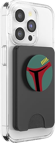 Miniatura 10 de Star Wars Boba Fett Casco PopSockets PopGrip Agarre intercambiable para teléfonos y tabletas