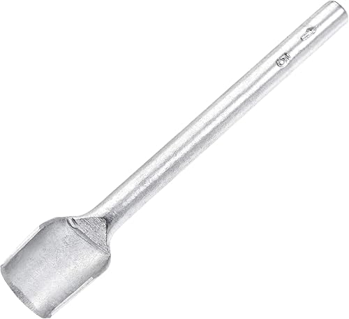 Miniatura 2 de uxcell Cortador de cuero con forma media redonda de 0.591in, herramienta perforadora para manualidades, correa, cinturón, cartera y bolsa, 2 unidades