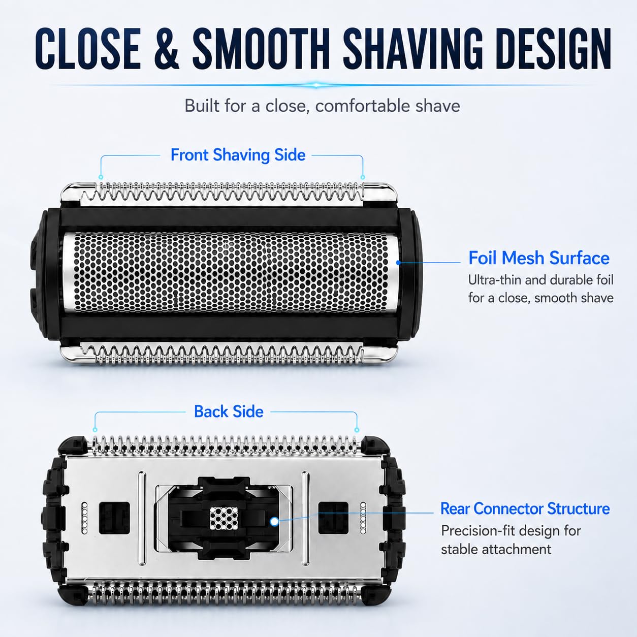 Shaver Replacement Foil Blade Compatible with MANSCAPED Lawn Mower 5.0 Head