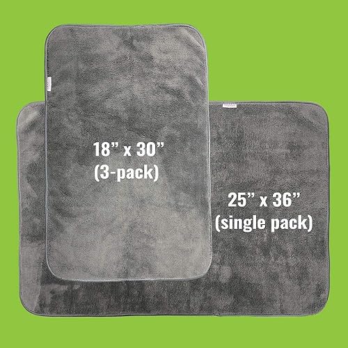 Miniatura 6 de Arkwright - Paños de limpieza de automóvil de microfibra (caja de 20) 800 GSM ultra gruesos, toalla de secado de automóvil sin pelusa para pulido,