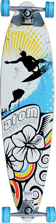 Atom Pin-Tail Longboard (39-Inch)