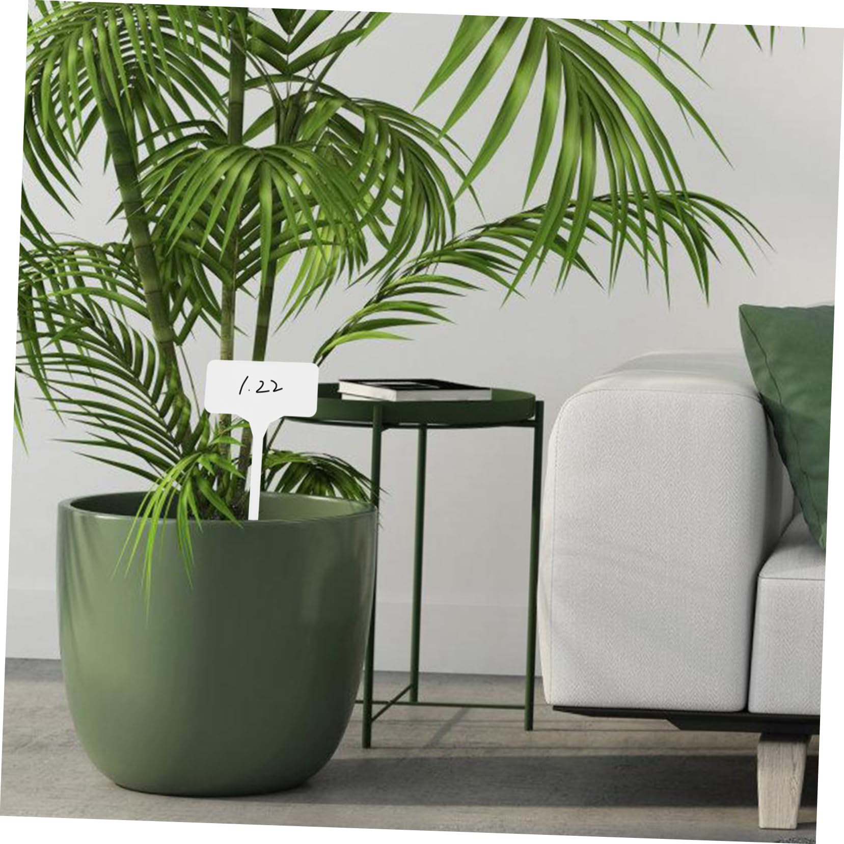 BESTonZON 200stücke Förmige Pflanzenetiketten Wasserdichte Gartenstecker Für Pflanzenbeschriftung Und Dekoration Für Gartenprojekte Und -crafts