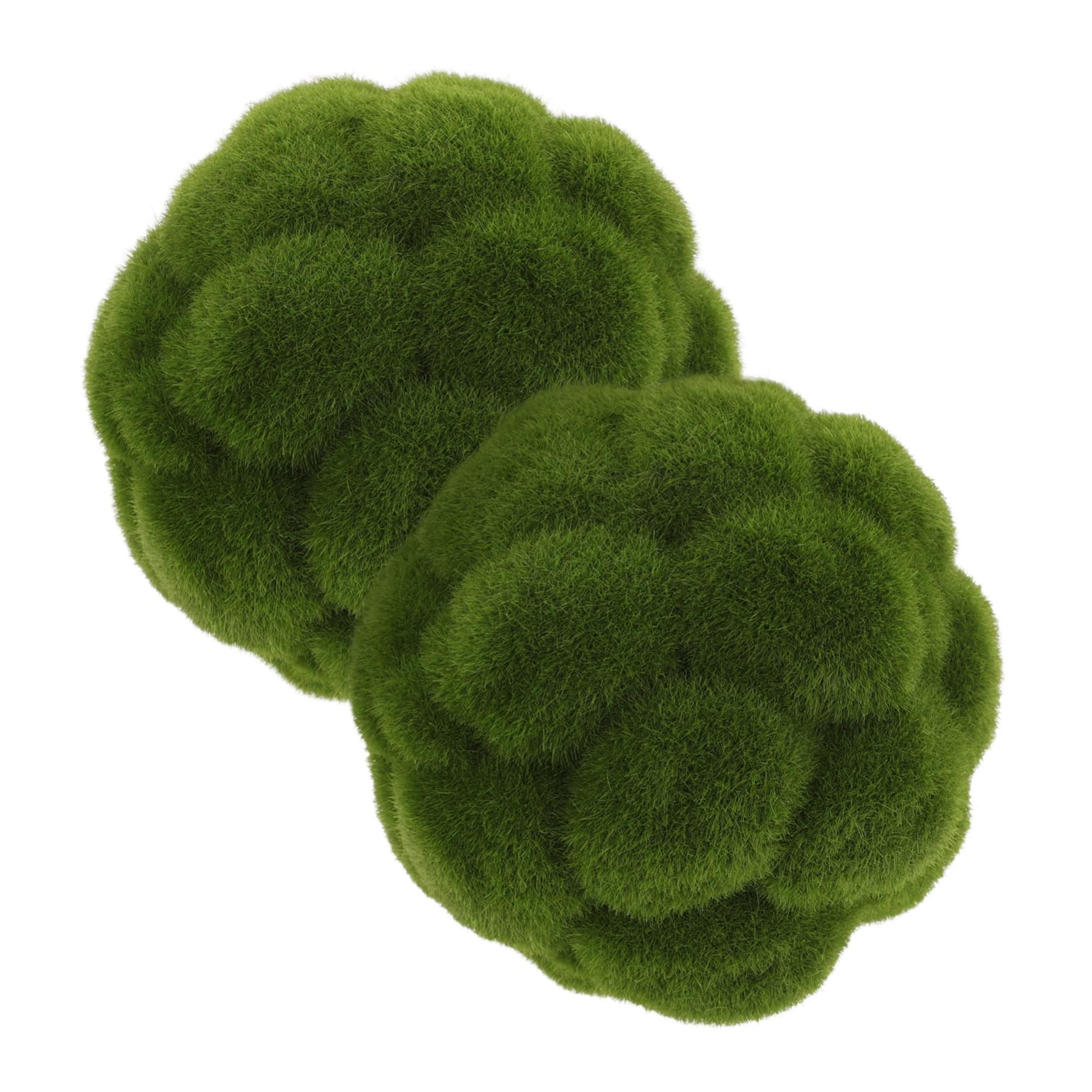 Cabilock 6 Piezas De Musgo Verde Simulado para Manualidades Bolas De Musgo Falsas Bolas De Colgantes Falso para Plantas Falsas as De De Interior Decoración as De