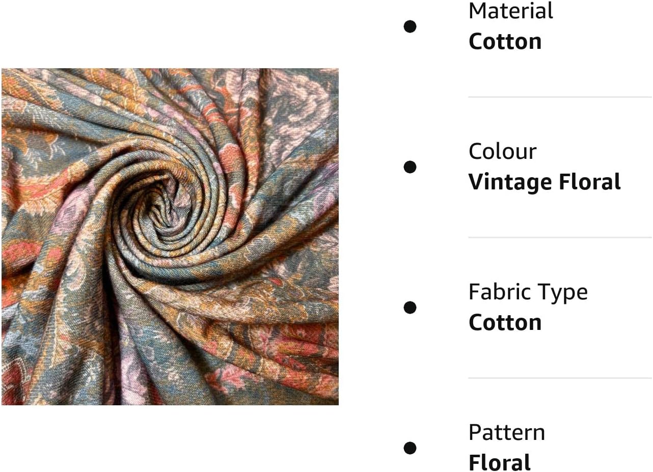 Soft Plain/Printed Cotton Jersey Stretch Knit T Shirt Baby Grow Craft Fabric Material 58'', 150 cm Wide Sold As 1 Meter Pre - Image 4