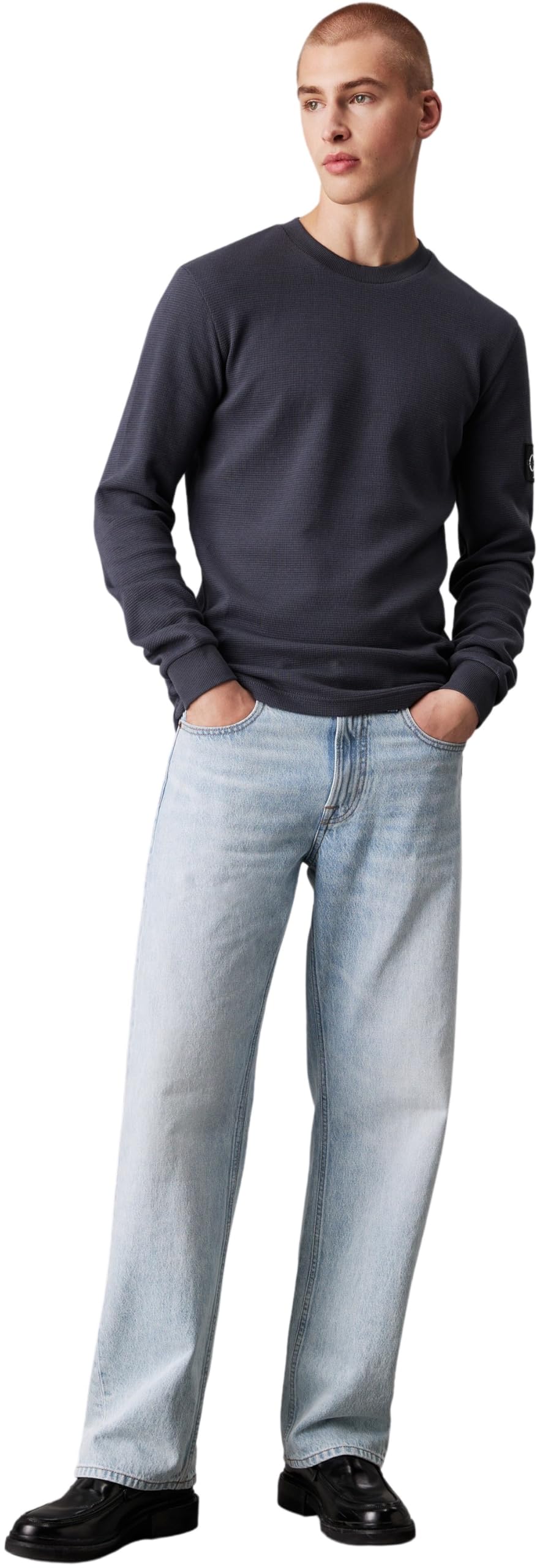 Calvin Klein Maniche Lunghe J30J323485 - Uomo