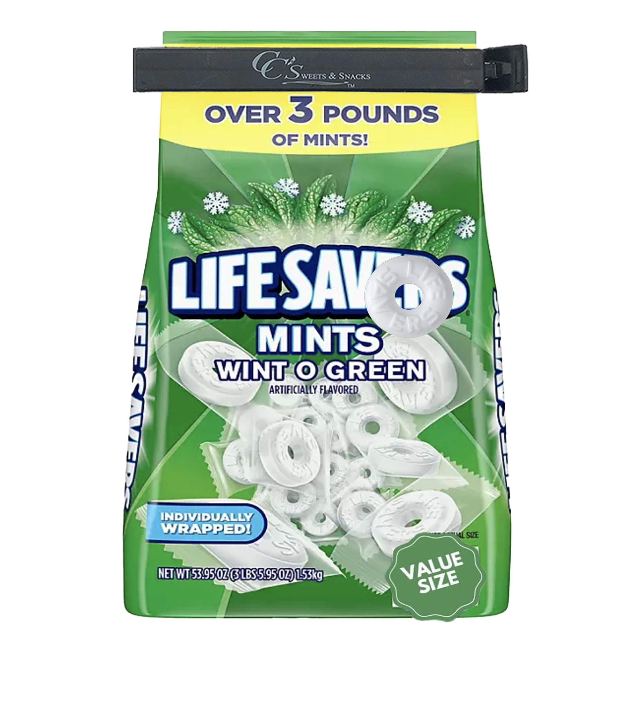 Amazon.com : LS Wint O Green Bulk Individually Wrapped Mints - 3.5