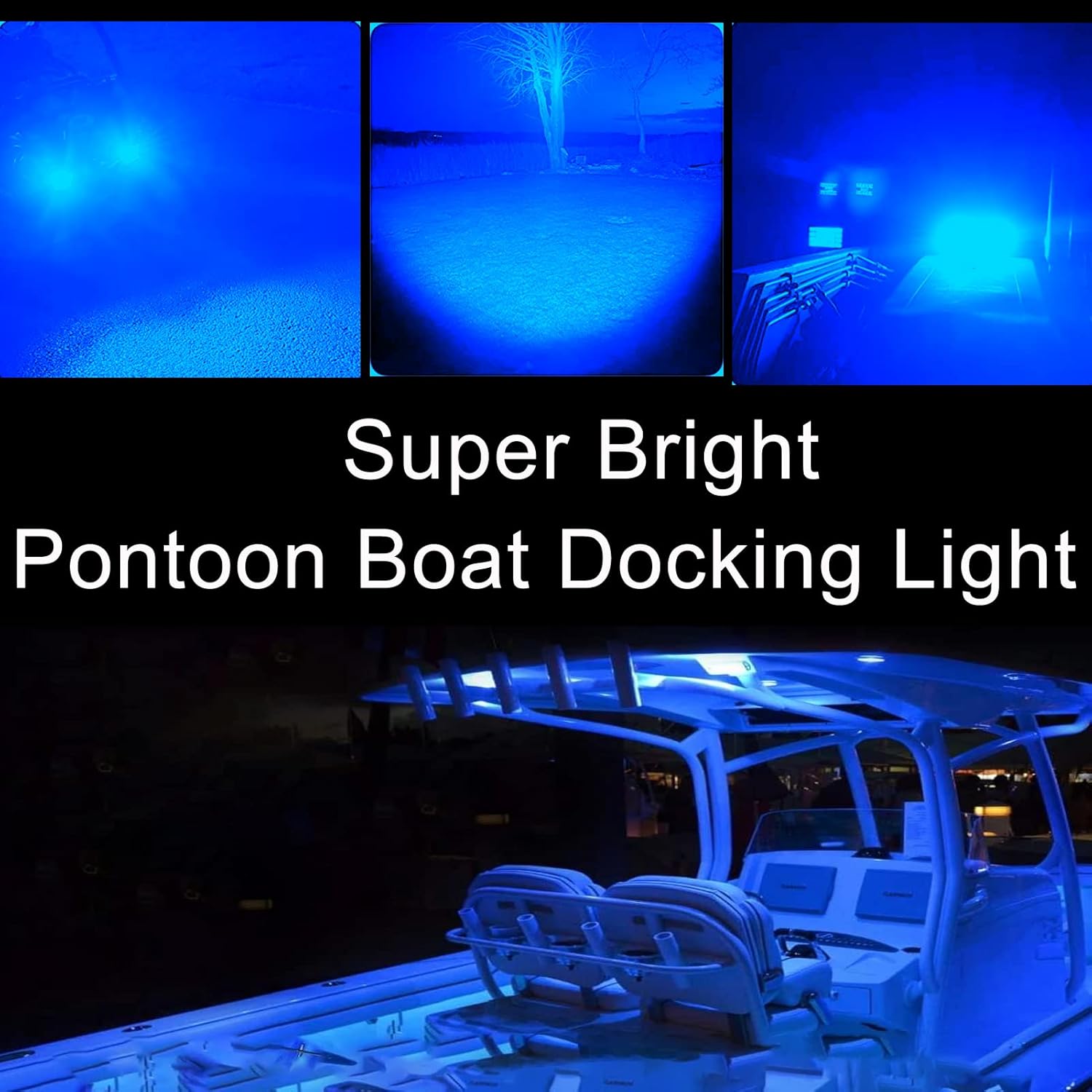 Buy WIMACT Pontoon Boat Docking Light Navigation Light, Utility Marine