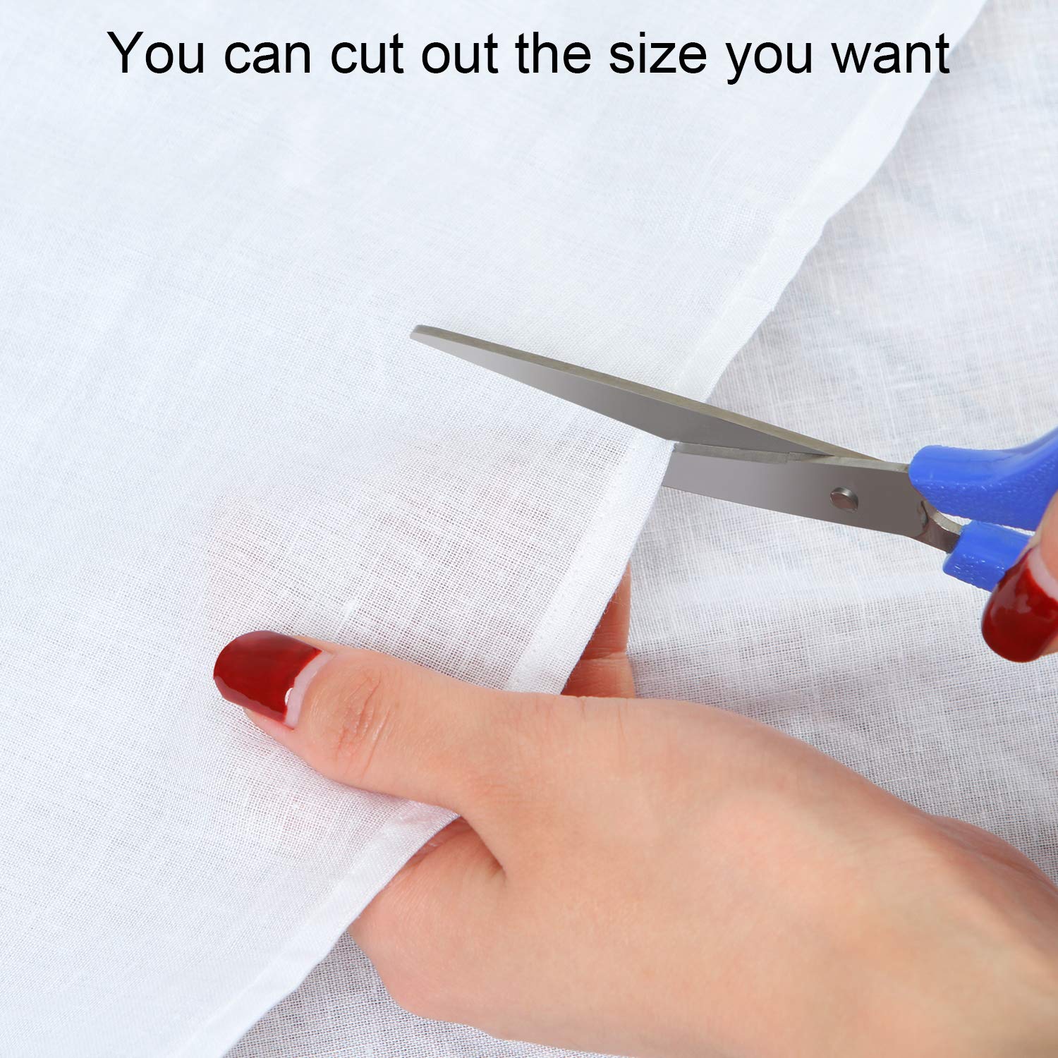 Elcoho Panni In Mussola Di Cotone - Confezione Da 4, 50x50cm, Per Filtrare Vino, Birra, Cucina A Vapore - Foto 10