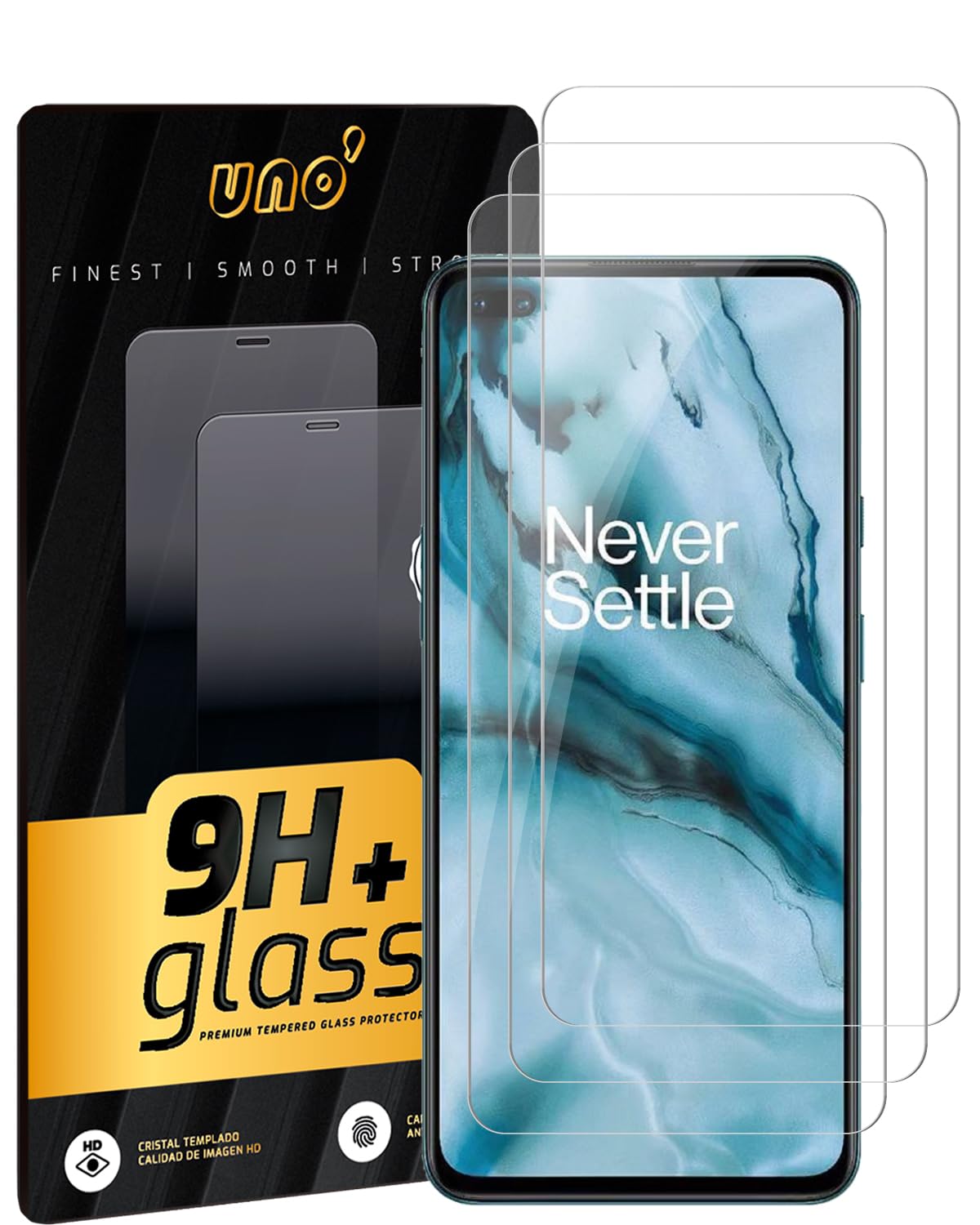 Verre Trempé Pour Oneplus 12 2+2 Pièces Plein Écran Film Protection