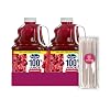 Ocean Spray 2-Pack of 100% Cranberry Juice 101.4 fl oz Plastic Bottle 1 Utility Freebie by Unique Outlet Brand