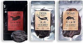Amazon | NICKJERKY 馬肉ジャーキー 鹿肉ジャーキー 猪肉ジャーキー Amazon | NICKJERKY 馬肉ジャーキー 鹿肉ジャーキー 猪肉ジャーキー