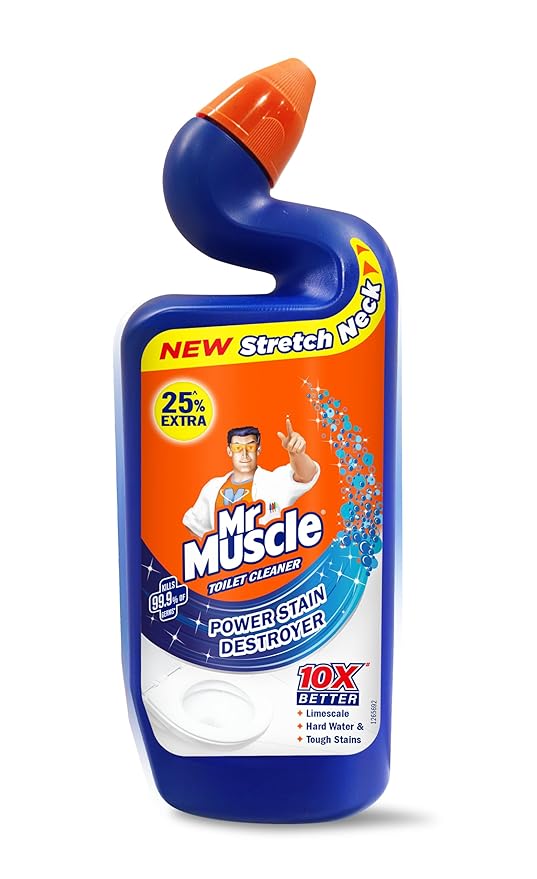 Save ₹89 on Mr. Muscle Toilet Cleaner - 1000 ml, 41% off MRP ₹215