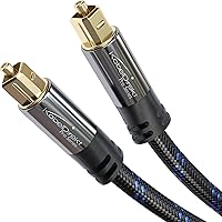 KabelDirekt – Cavo TOSLINK, cavo audio ottico con perdita di segnale dello 0% – 15