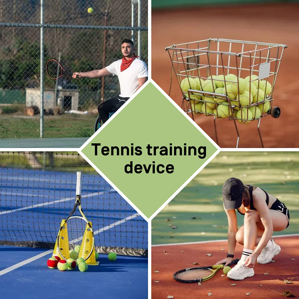Tennis-Übungsball Mit Schnur – 64 Mm, 3,5 M Band, Ideal Für Anfänger & Training