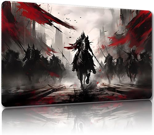 Miniatura 81 de MTG Playmat, Free Storage Bags, 24 x 14 Inches, TCG & Board Game Mat with Zones