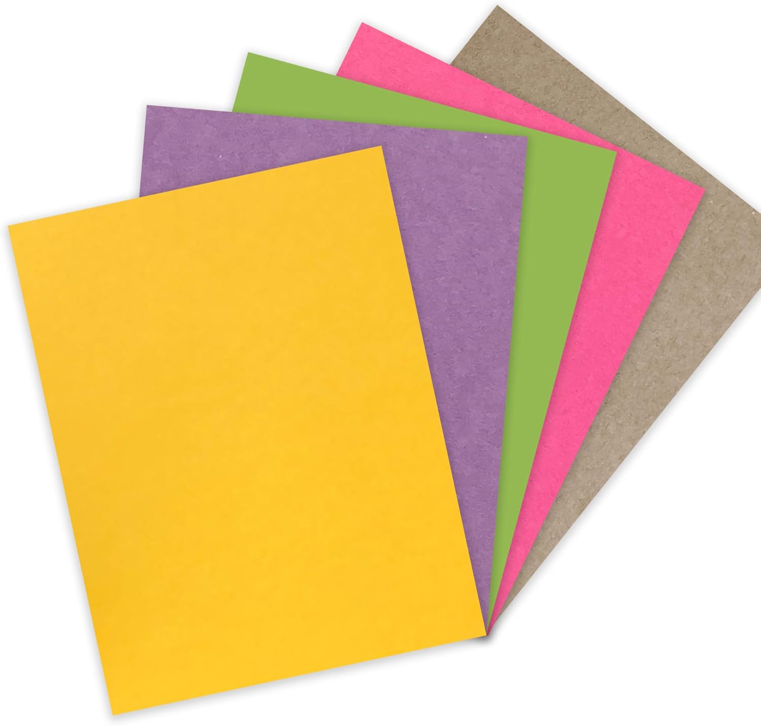 Premium Heavy Weight Assorted Card Stock Index Cards 5