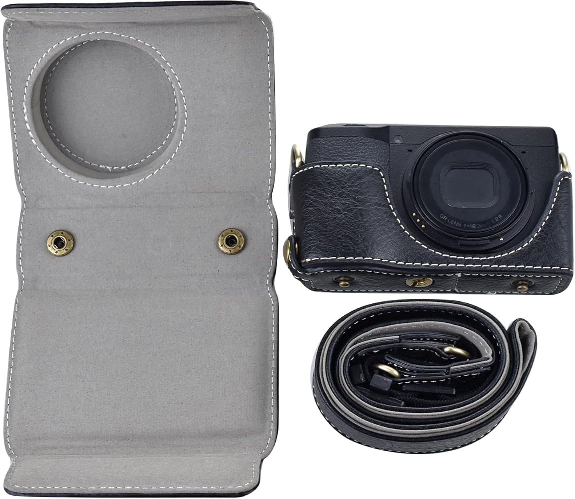 Amazon.com : Rieibi Ricoh GR III/GR IIIx Vintage PU Leather Camera