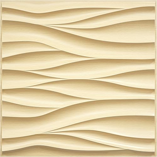 Miniatura 9 de STICKGOO Paneles de pared 3D, paneles decorativos plateados cepillados, paneles de pared ondulados para decoración de pared interior, paneles de