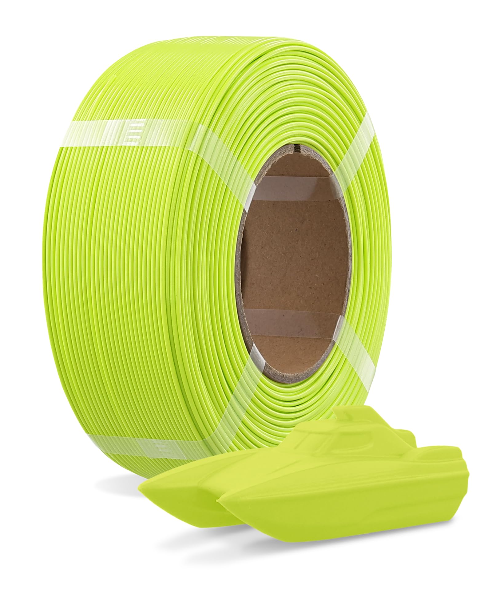 OVERTURE Refill PETG 1.75mm Spoolless 3D Printer Filament, 1kg (2.2lb) Refilament for Bambu Lab Reusable Spool, Accuracy +/- 0.02 mm, Fit Most FDM 3D