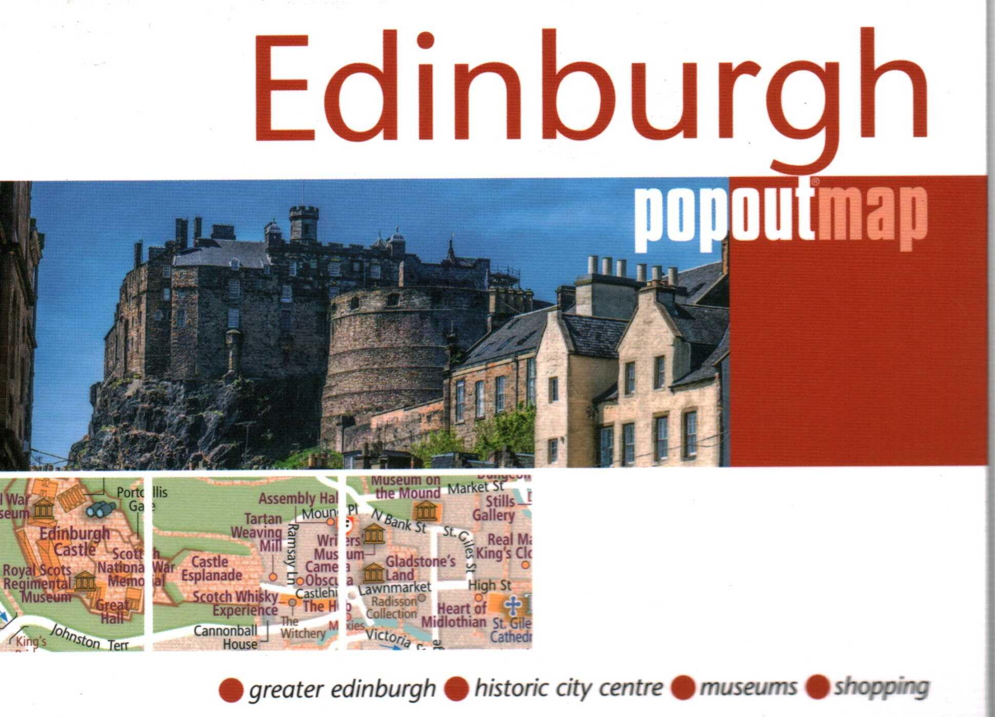 Edinburgh PopOut Map: Double Map