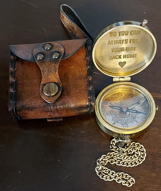 Brújula de bolsillo MAI para campamento y supervivencia miniatura 5