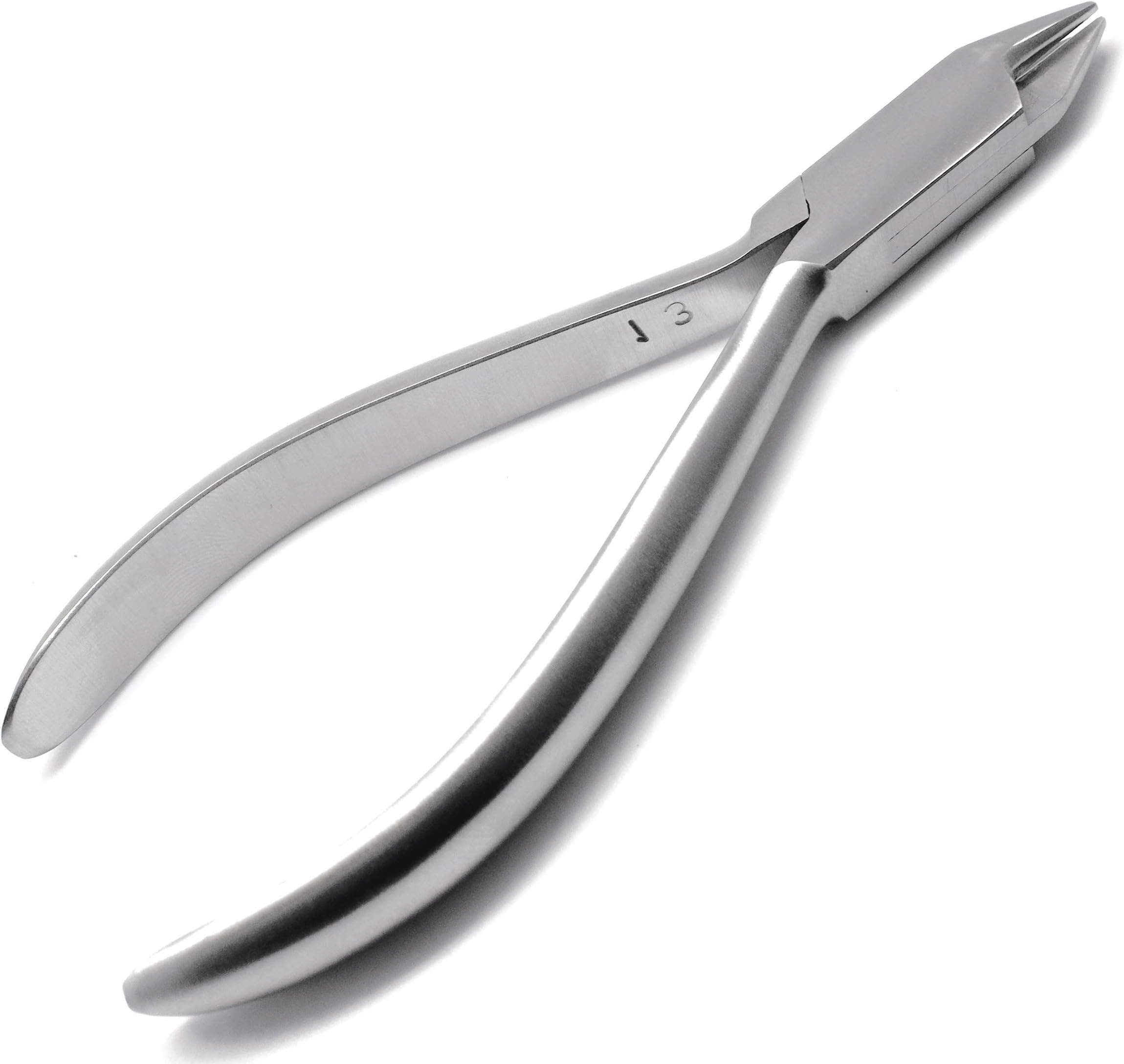 3 Pieces Dental Aderer Plier Three Proung Orthodontics Wire Bending Stainless Steel Instrument