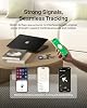 Soporte seguro Belkin para Apple AirTag con llavero, funda duradera resistente a arañazos con cara abierta y bordes elevados, 2 unidades (paquete de 1) 6