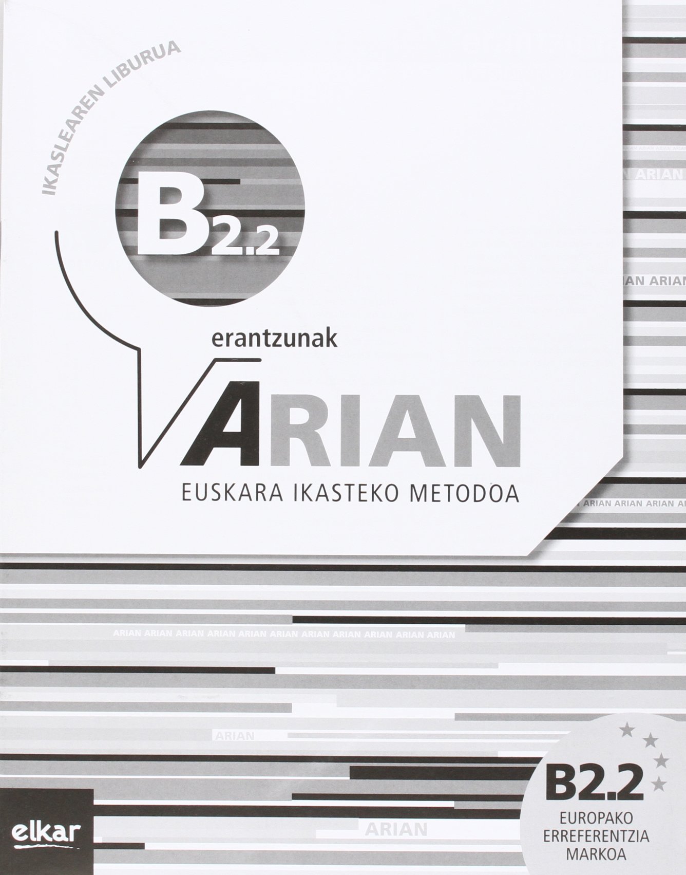 Arian B2.2 Ikaslearen liburua (+CD audioa)