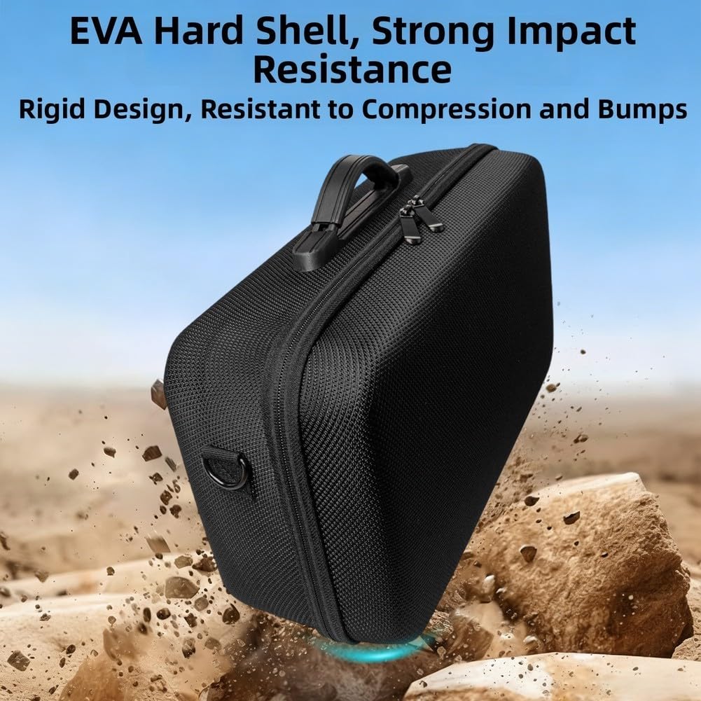 Borsa antiurto in EVA compatibile con stampanti portatili HP 200 e 250, design pratico per il trasporto quotidiano (B)