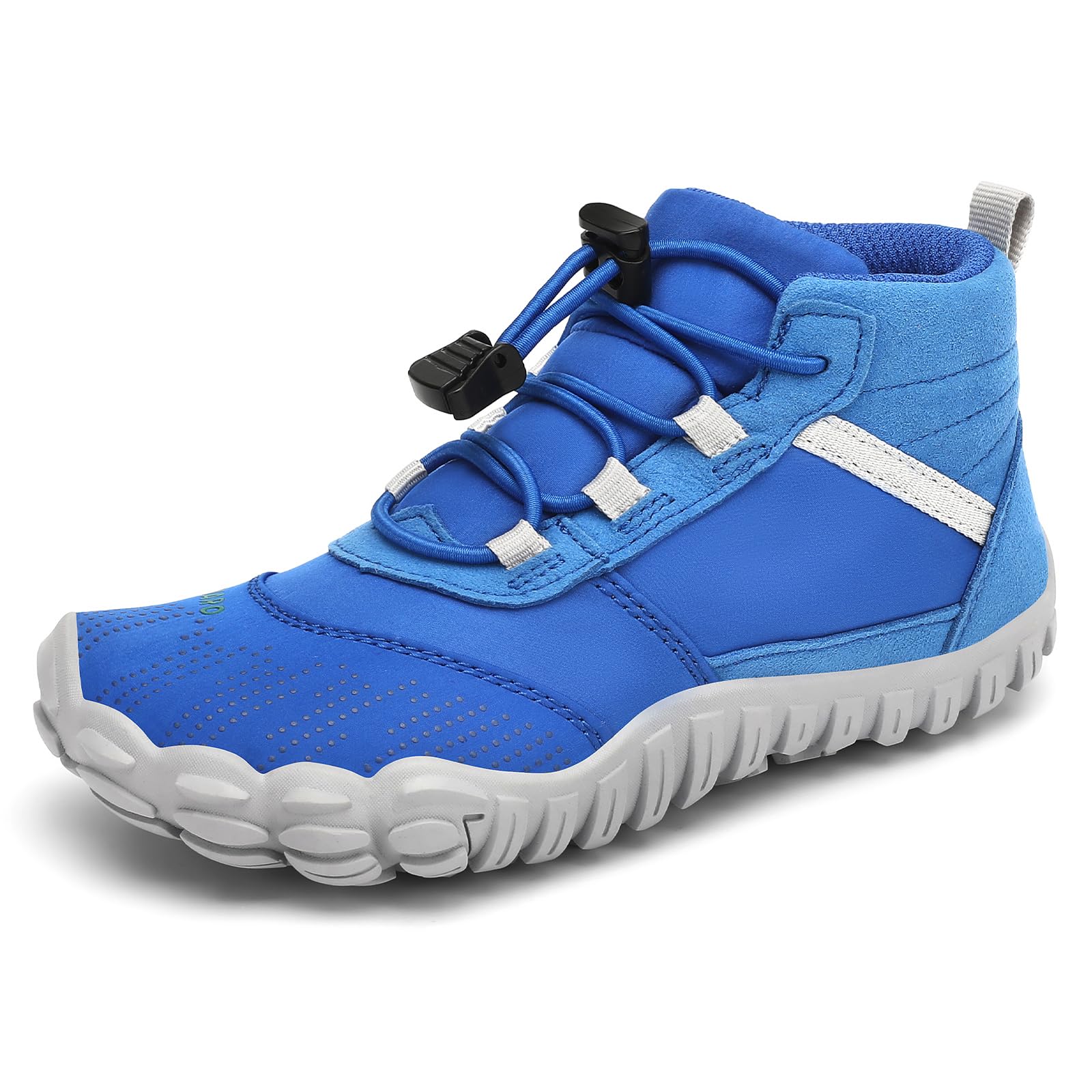 SAGUARO Kinder Barfußschuhe Leicht Weich Trekking-Wanderschuhe Atmungsaktiv rutschfest Outdoor Fitnessschuhe, Gr.24-36