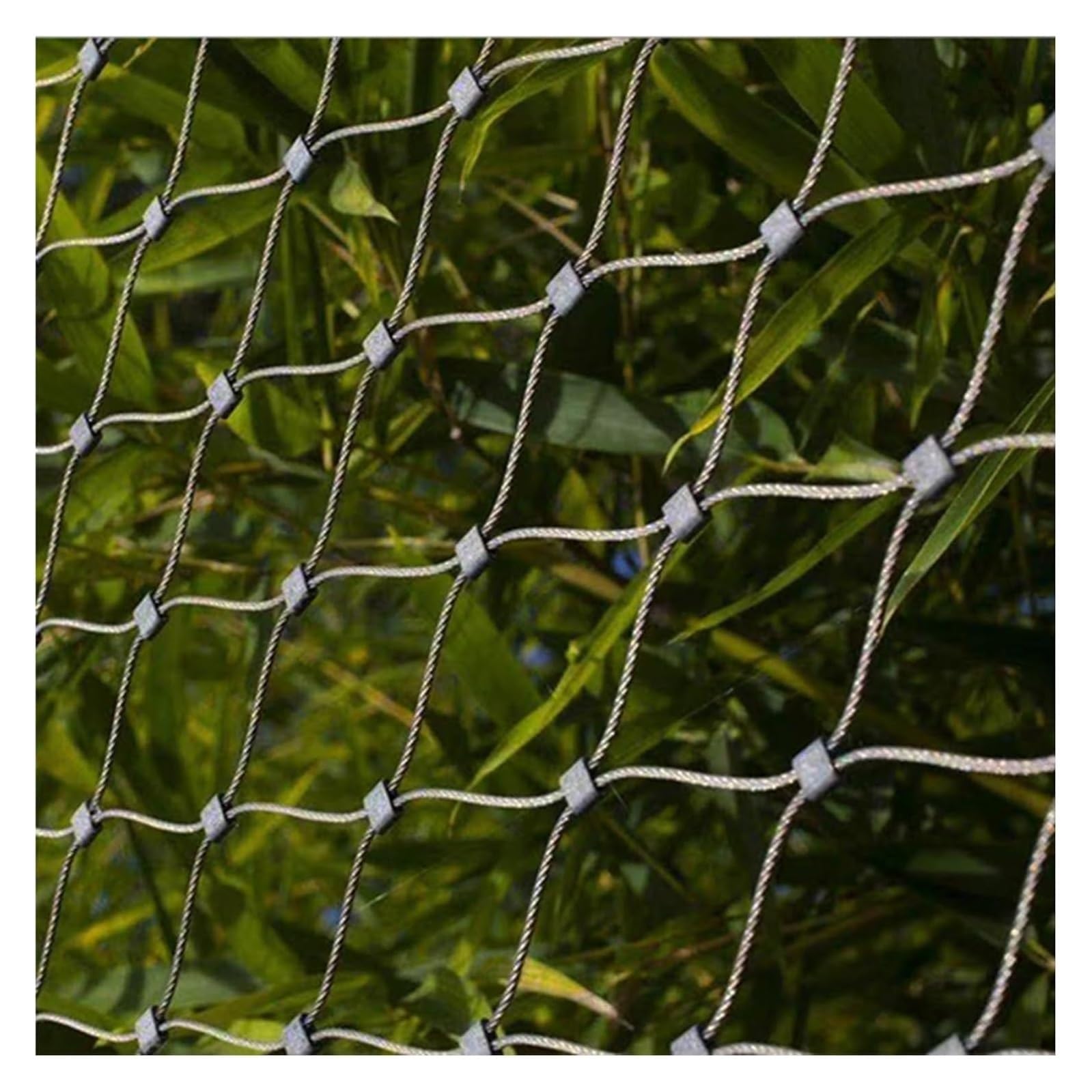Filet de sécurité acier inoxydable balcon maille X-type antichute
