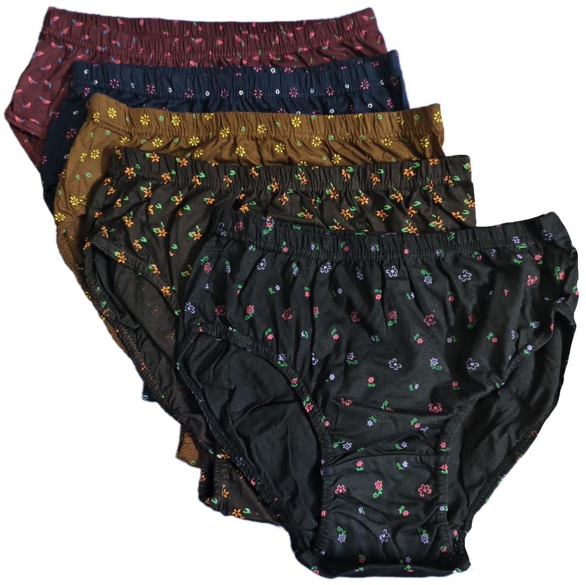 Women?s Cotton Printed Panties | Soft & Breathable Mid Waist Innerwear | Comfortable Briefs for Girls & Ladies-(17_Print-5)-image-49