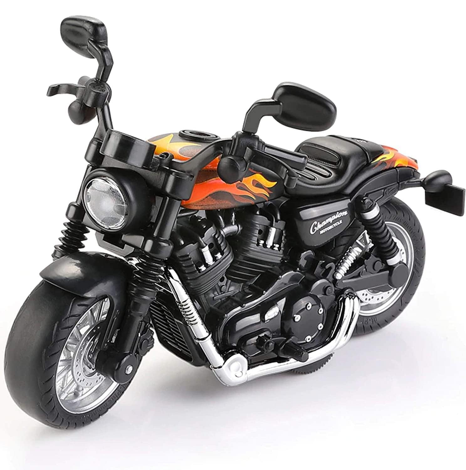 Amitasha 1:14 Die-Cast Scale Motorbike Metal Cruiser Pull Back Bike Motorcycle with Moving Handle with Lights and Sound for Kids Boys Age 2-12 Years (B0CR1HZ3KD) Amazon Price History, Amazon Price Tracker