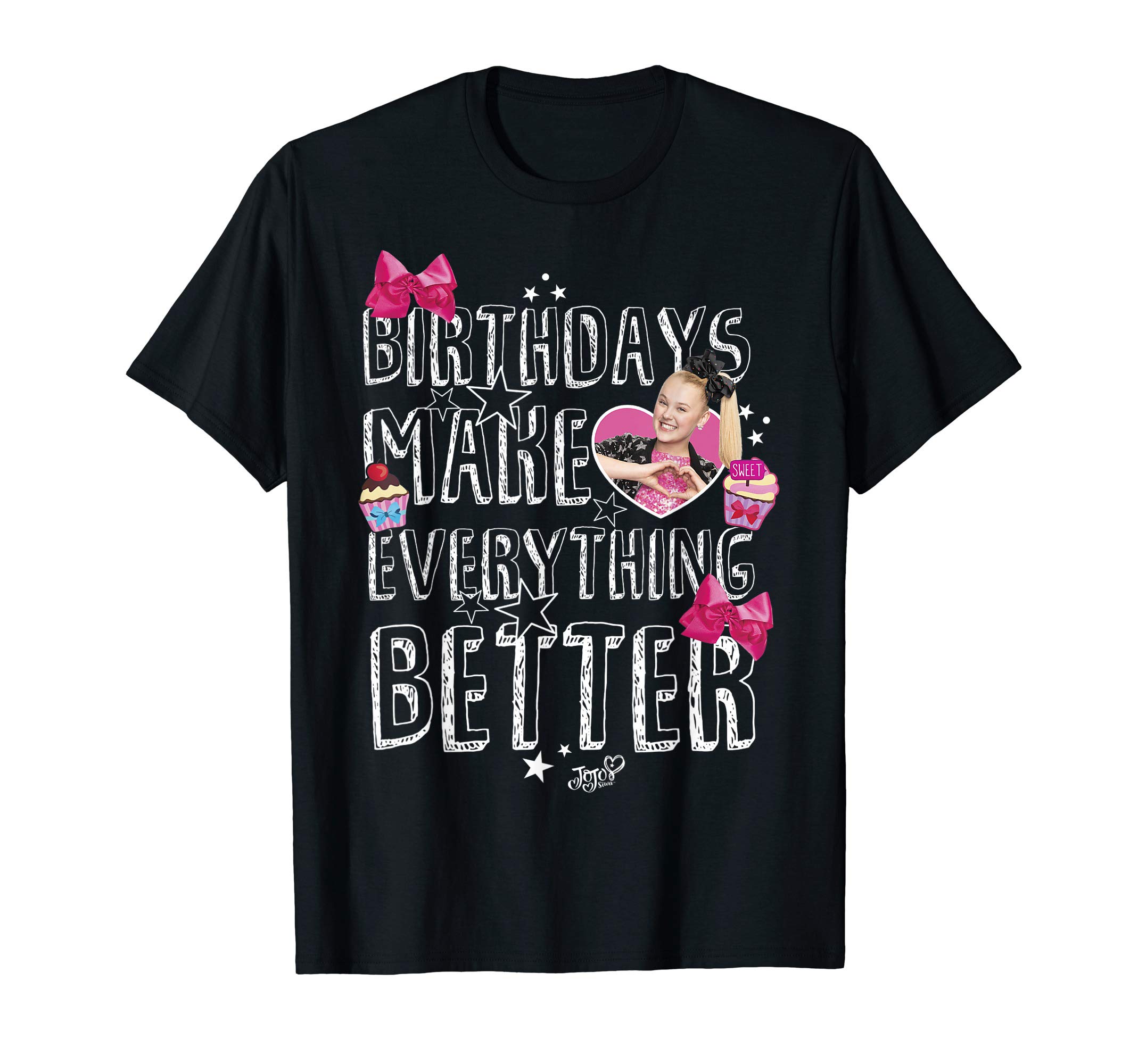 Nickelodeon JoJo Siwa Better Birthdays T-ShirtOEKO-TEX STANDARD 100