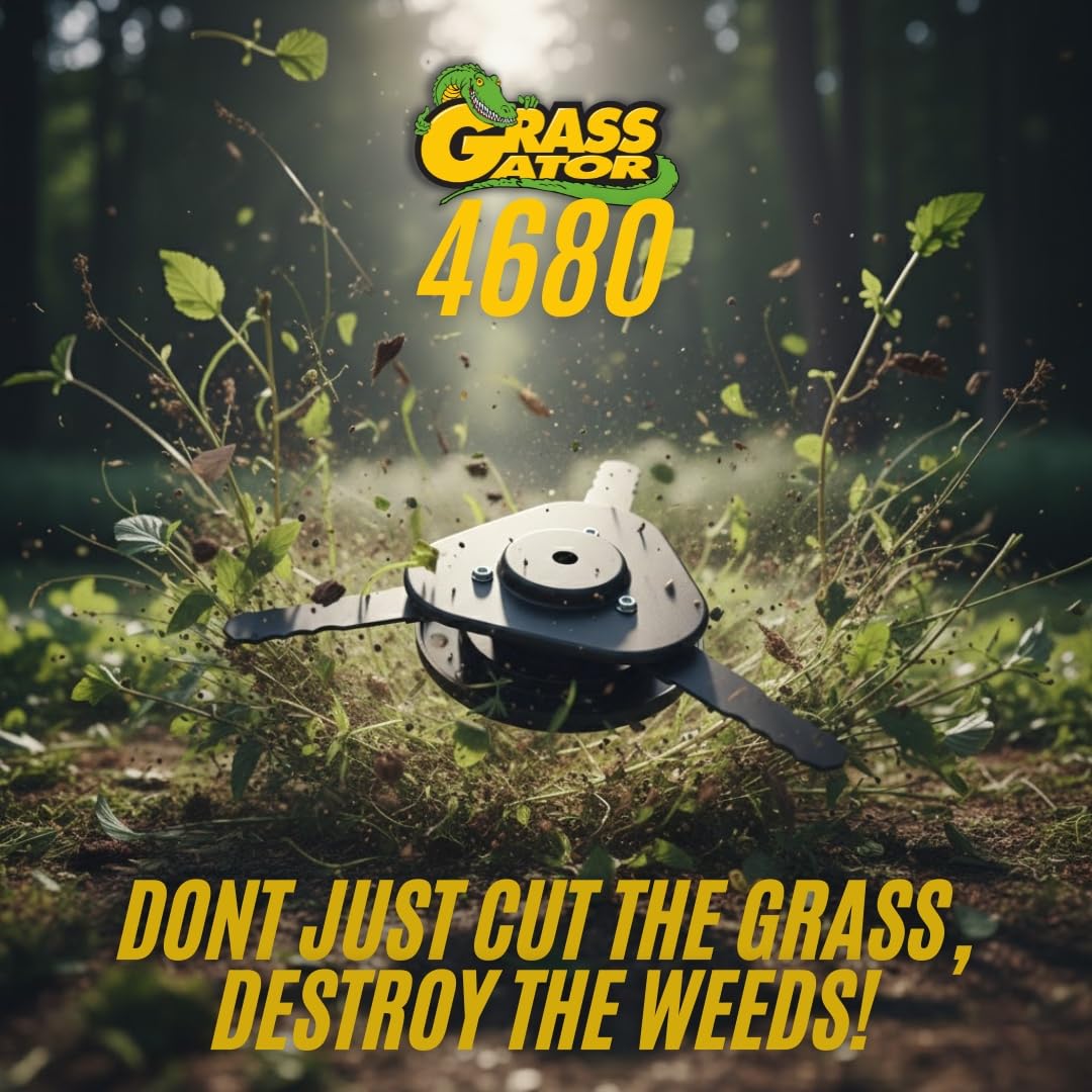 Grass Gator Cabezal de Repuesto Extra Resistente para Cortador de Cepillo 4680