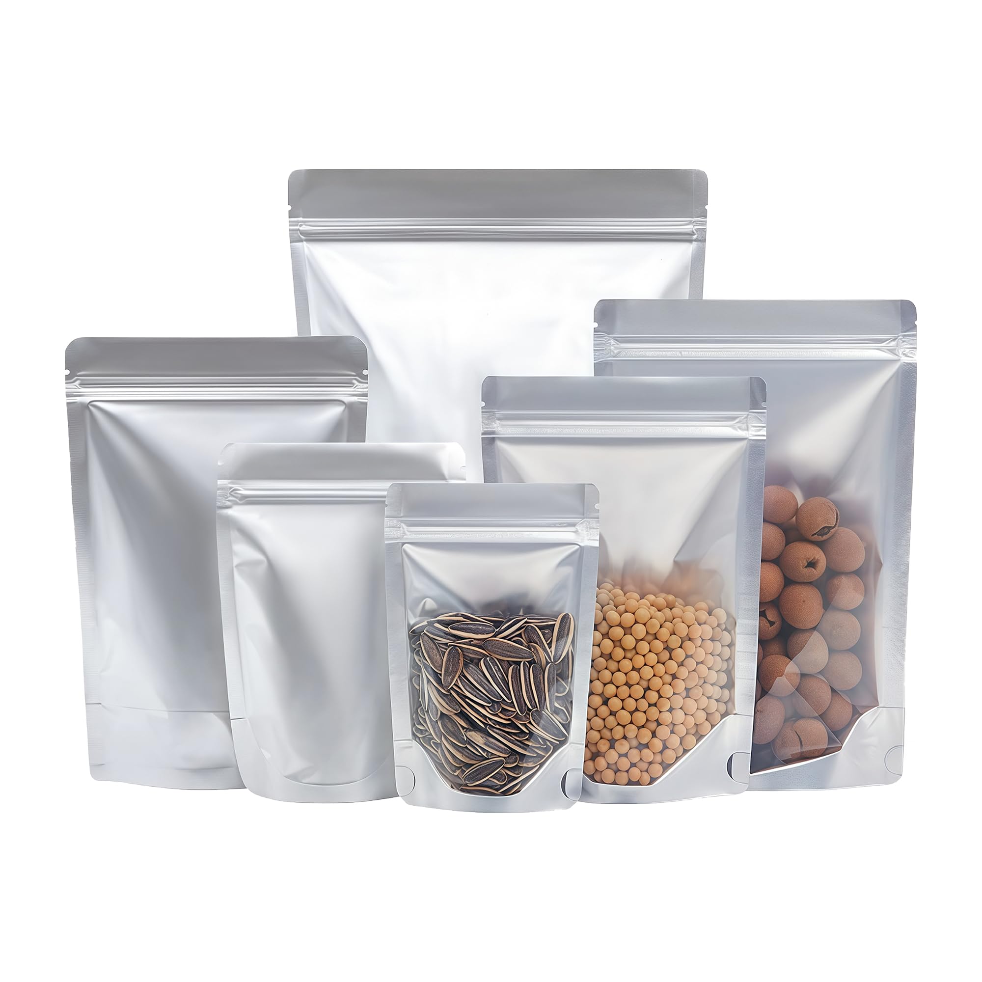 WACCOMT Pack 7 X 9 Cm (2.7 X 3.5 Pouces) Éclair Chaud Sceau Sac De Rangement Grains De Café De