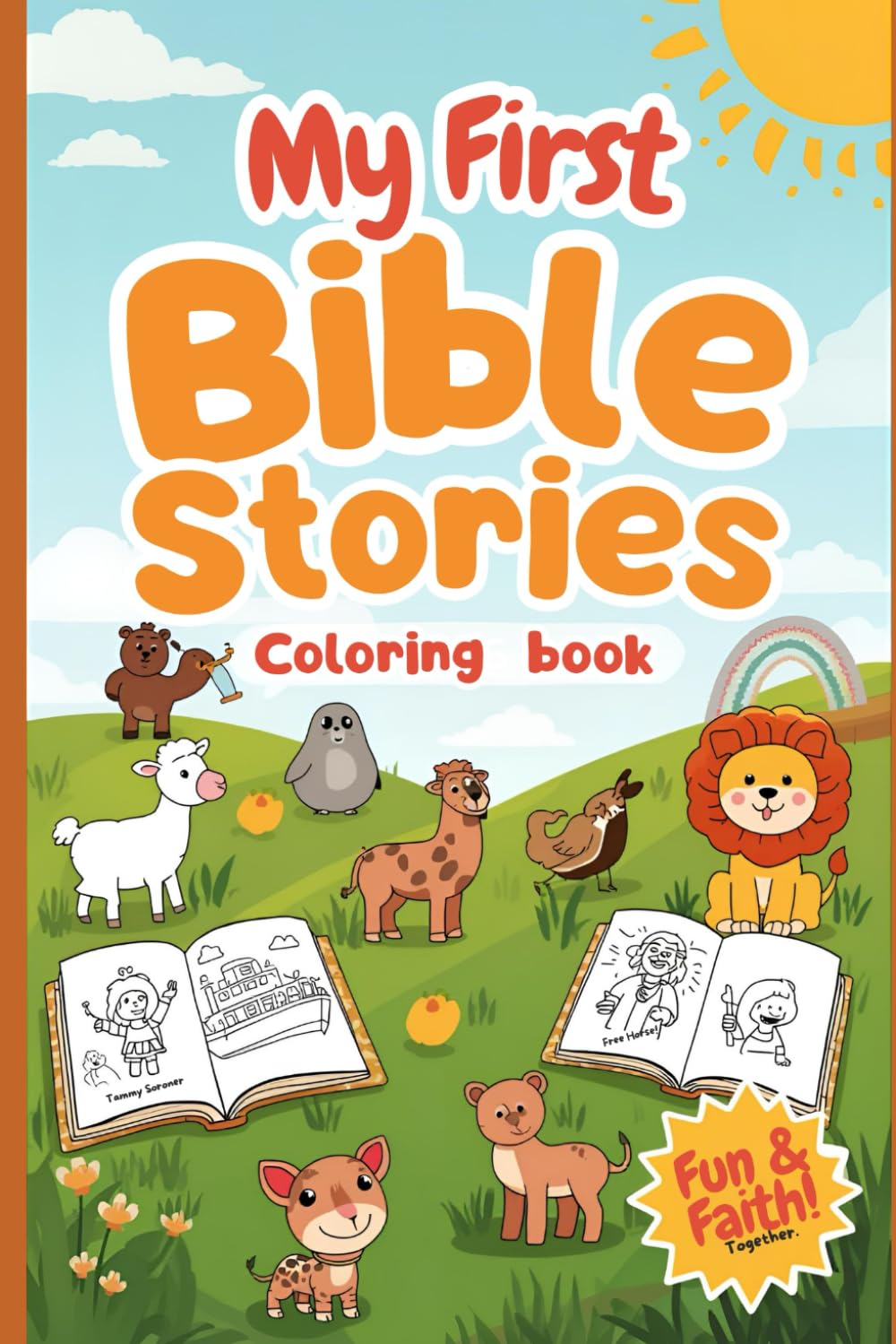 My First Bible Stories: Coloring Book