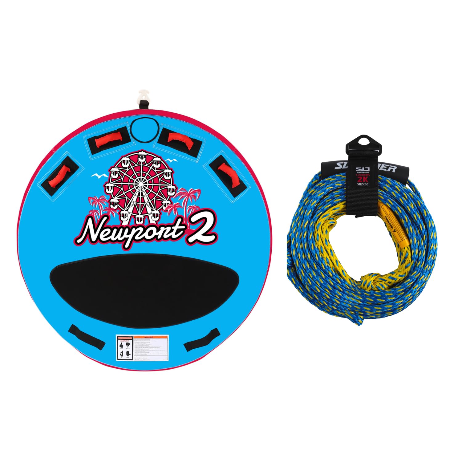 Swonder Towable Tubes for Boating, 65’’ & 75’’ Boat Tubes and Towables