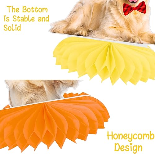 Miniatura 3 de Golden Retriever - Centros de mesa de panal de abeja para decoración de mesa de fiesta de perro, 12 piezas, decoraciones de fiesta de cumpleaños,