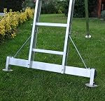Jardin professionnel Orchard Trépied, Aluminium, Multiple Heights Disponible (8-15 Feets), Equipé d'épis de terre et une large plate-forme permanente pour une stabilité et un confort supplémentaires (14 pieds)