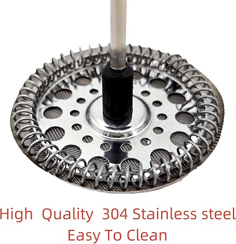 Miniatura 4 de Ruilida 6 piezas de pantalla de filtro de prensa francesa, universal de 33.8fl oz, 34 onzas, 8 tazas de prensa francesa cafeteras y máquinas de té