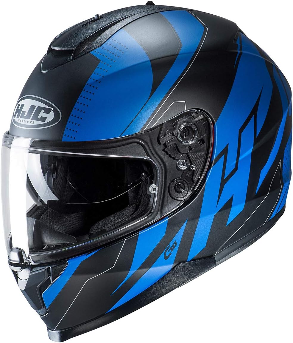 HJC Helmets C70 Helmet - Boltas (Medium) (Blue/Black)