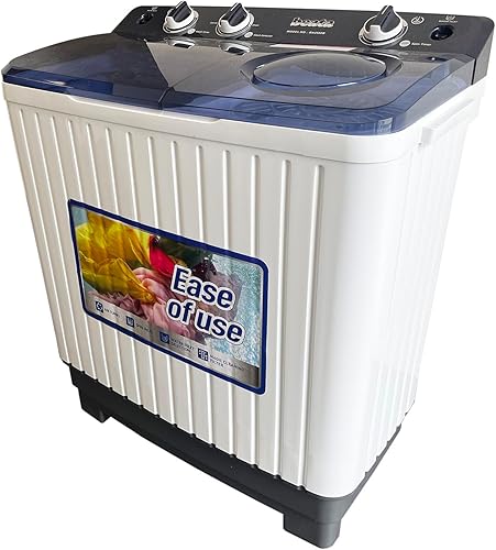 Lavadora portátil, mini lavadora de lavandería de 22 libras con bomba de drenaje, lavadora de 14 libras y combo giratorio de 8 libras, lavadora