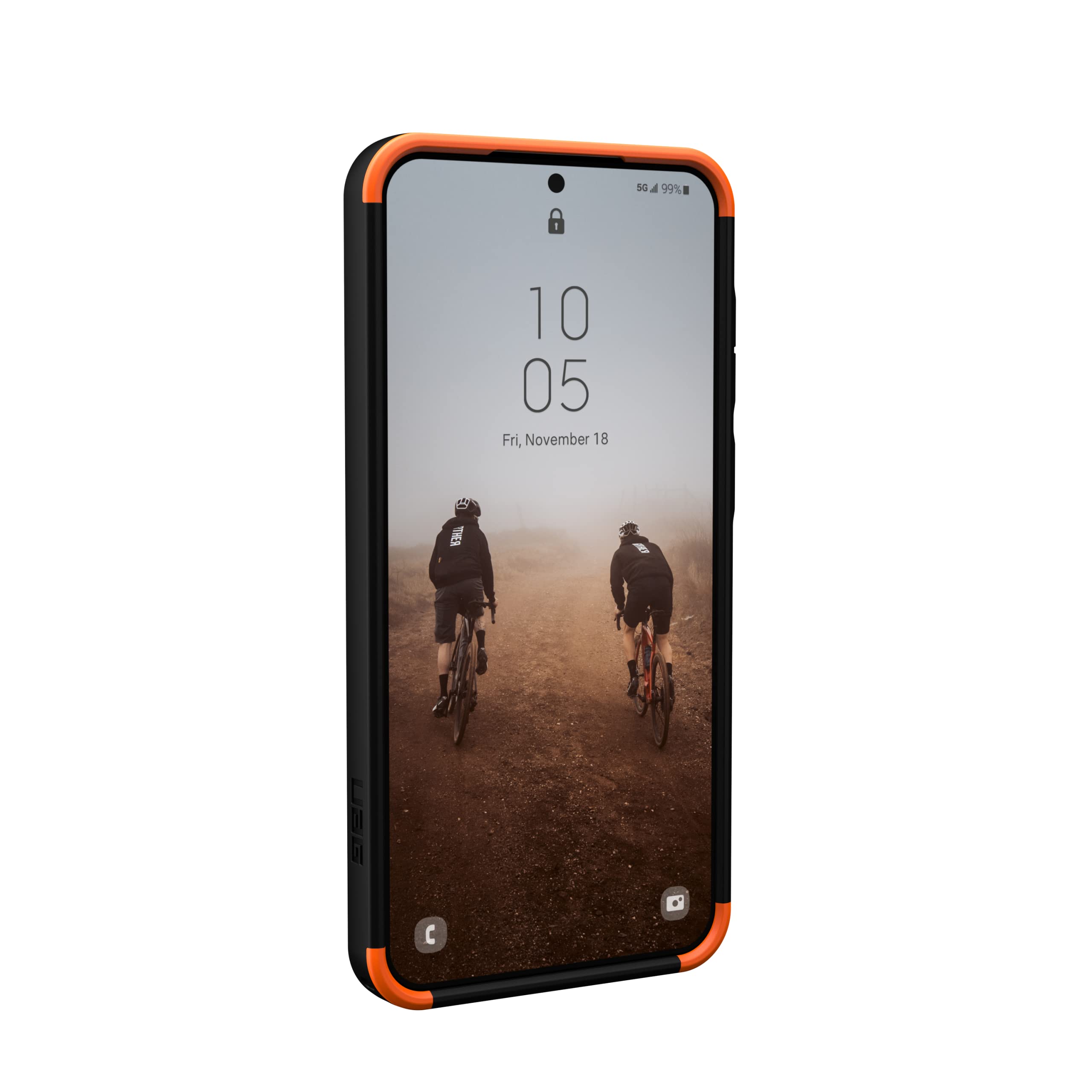 Urban Armor Gear Civilian Funda Protectora Samsung Galaxy S23 Plus Case [Oficialmente Designed for Samsung, Wireless Charging Compatible Cover, Funda Resistente a los Golpes] Negro