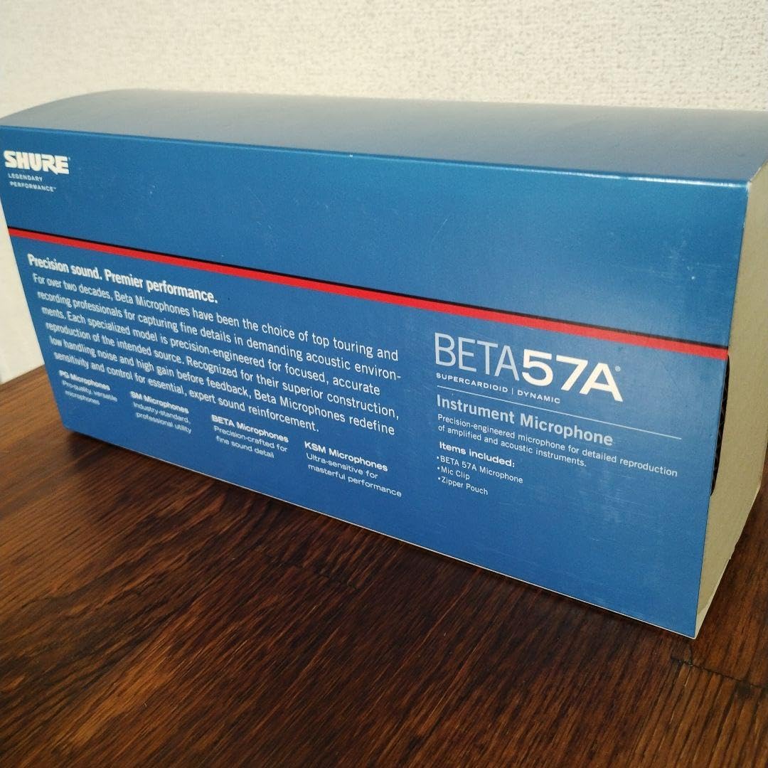 Amazon.co.jp: SHURE BETA57A 未使 : 楽器・音響機器